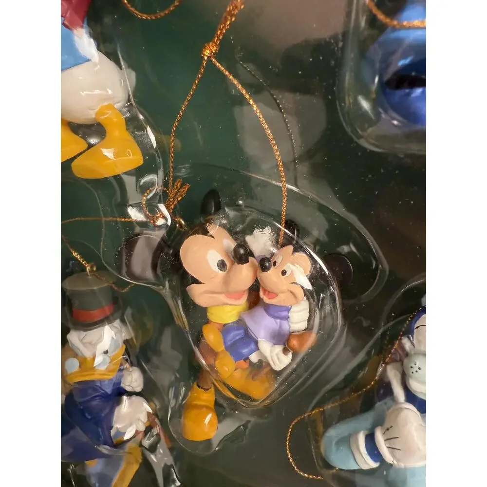 Disney Collection Mickeys Christmas Carol  Christmas Ornaments Set of 5 - Picture 6 of 13